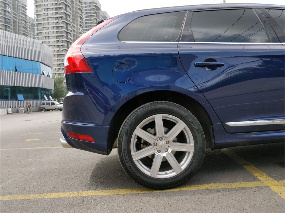 海军蓝xc60改装